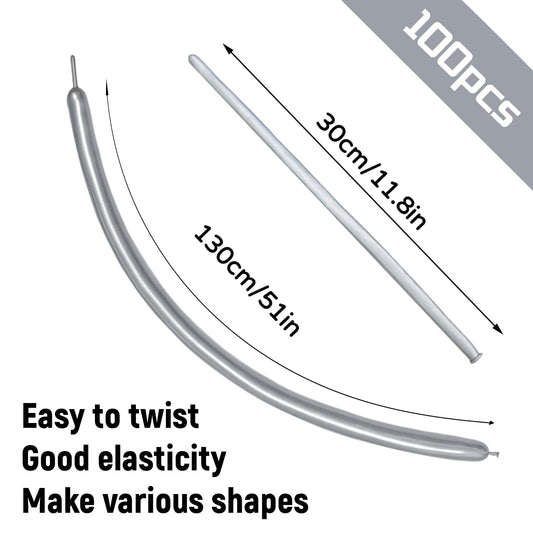 KUULBELA 260-length twisting balloon ideal for versatile animal art.