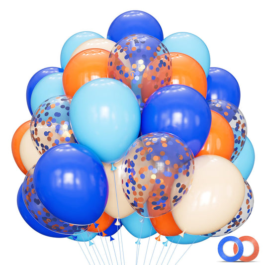 KUULBELA dark blue 12inch balloons for bold birthday decor and lasting color