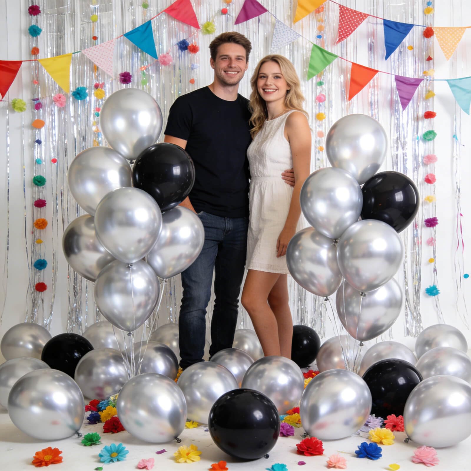 KUULBELA balloons for arches and clusters, versatile party decorating solution.