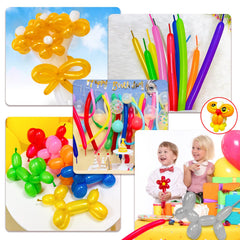 KUULBELA balloon pump recommended for easy inflation and shaping.