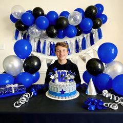 KUULBELA blue 12-inch balloons suitable for weddings.