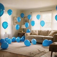 KUULBELA blue balloons perfect for birthday and wedding decor