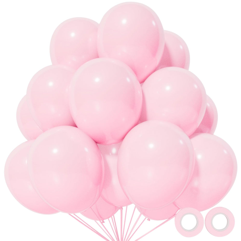 KUULBELA light pink 12in balloons for romantic birthday decor