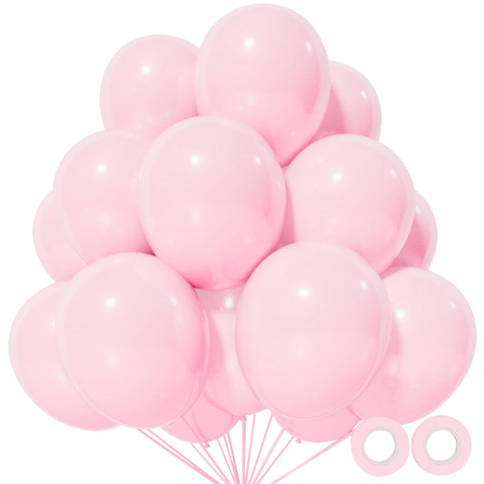 KUULBELA light pink 12in balloons for romantic birthday decor