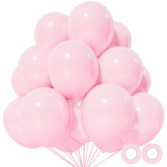 KUULBELA light pink 12in balloons for romantic birthday decor