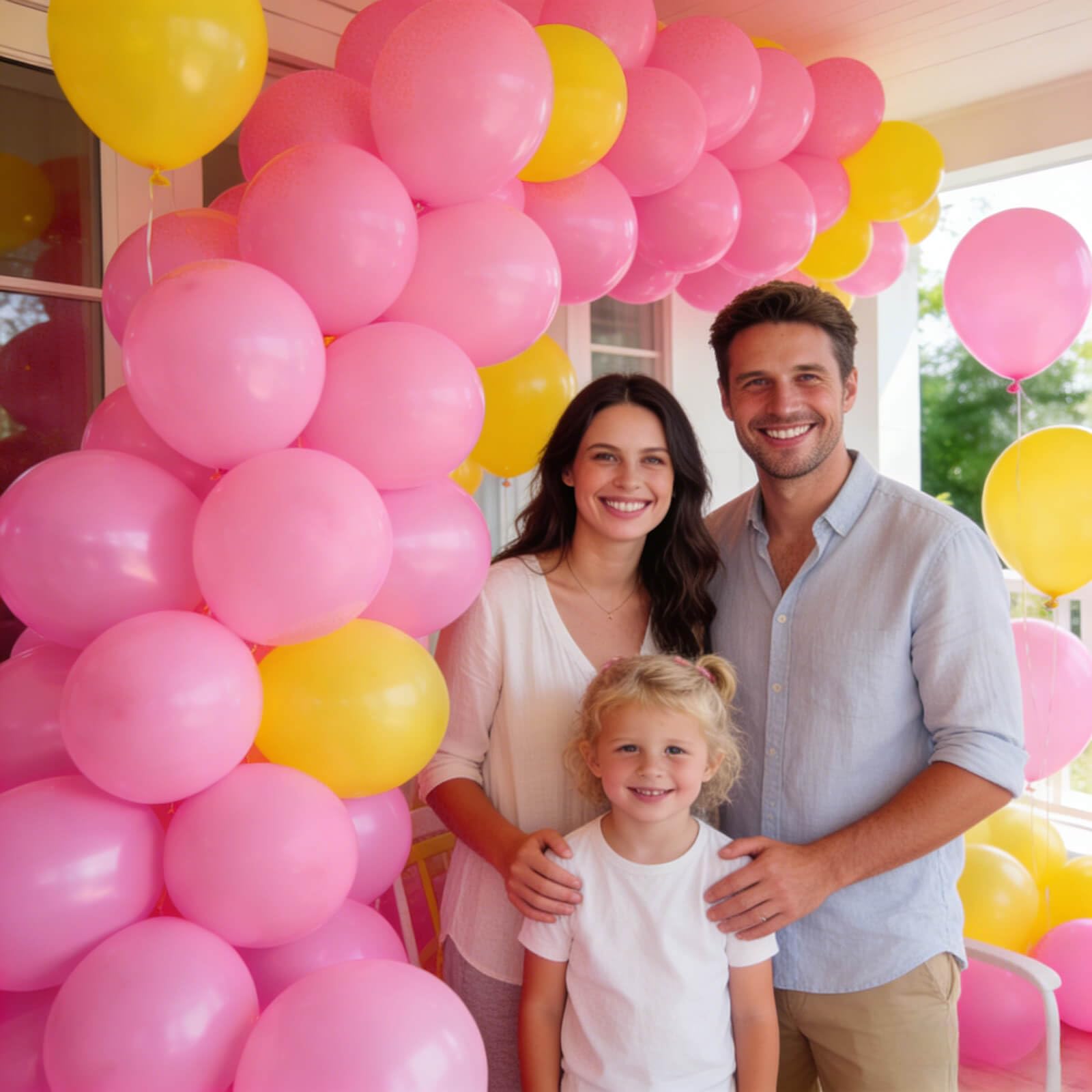 KUULBELA pink balloons for Valentine’s Day party decor with romantic vibe