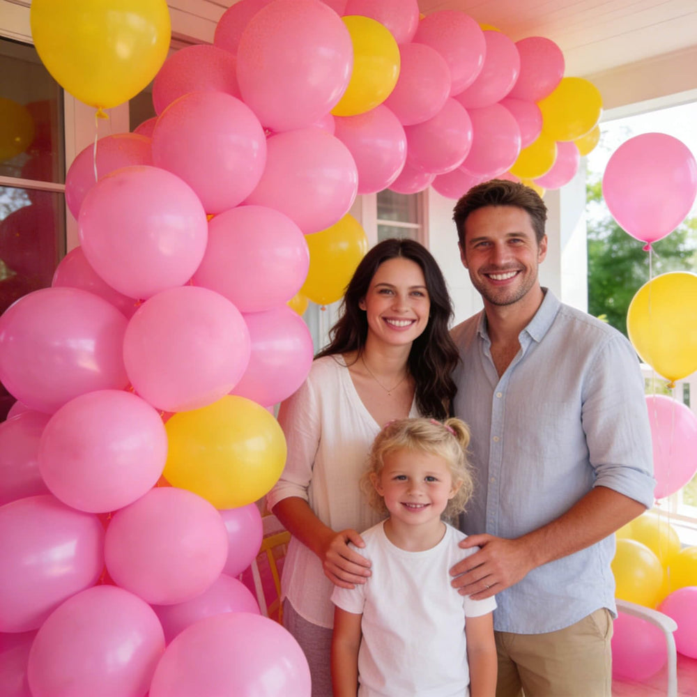 KUULBELA pink balloons for Valentine’s Day party decor with romantic vibe