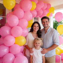 KUULBELA pink balloons for Valentine’s Day party decor with romantic vibe