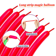 KUULBELA red 260 balloons balloon arch link for garlands and décor