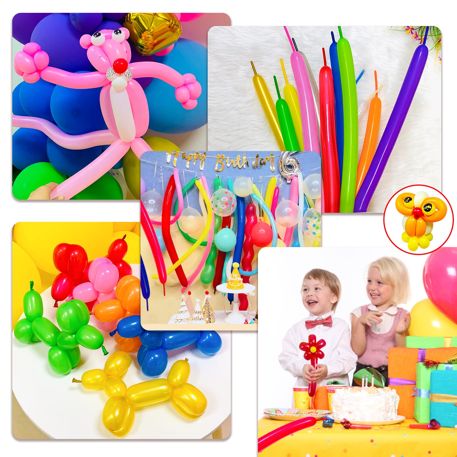 KUULBELA red 260 balloons ideal for Valentine’s Day and birthdays