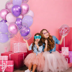 KUULBELA ribbons included simplify tying and finishing your balloon setup.