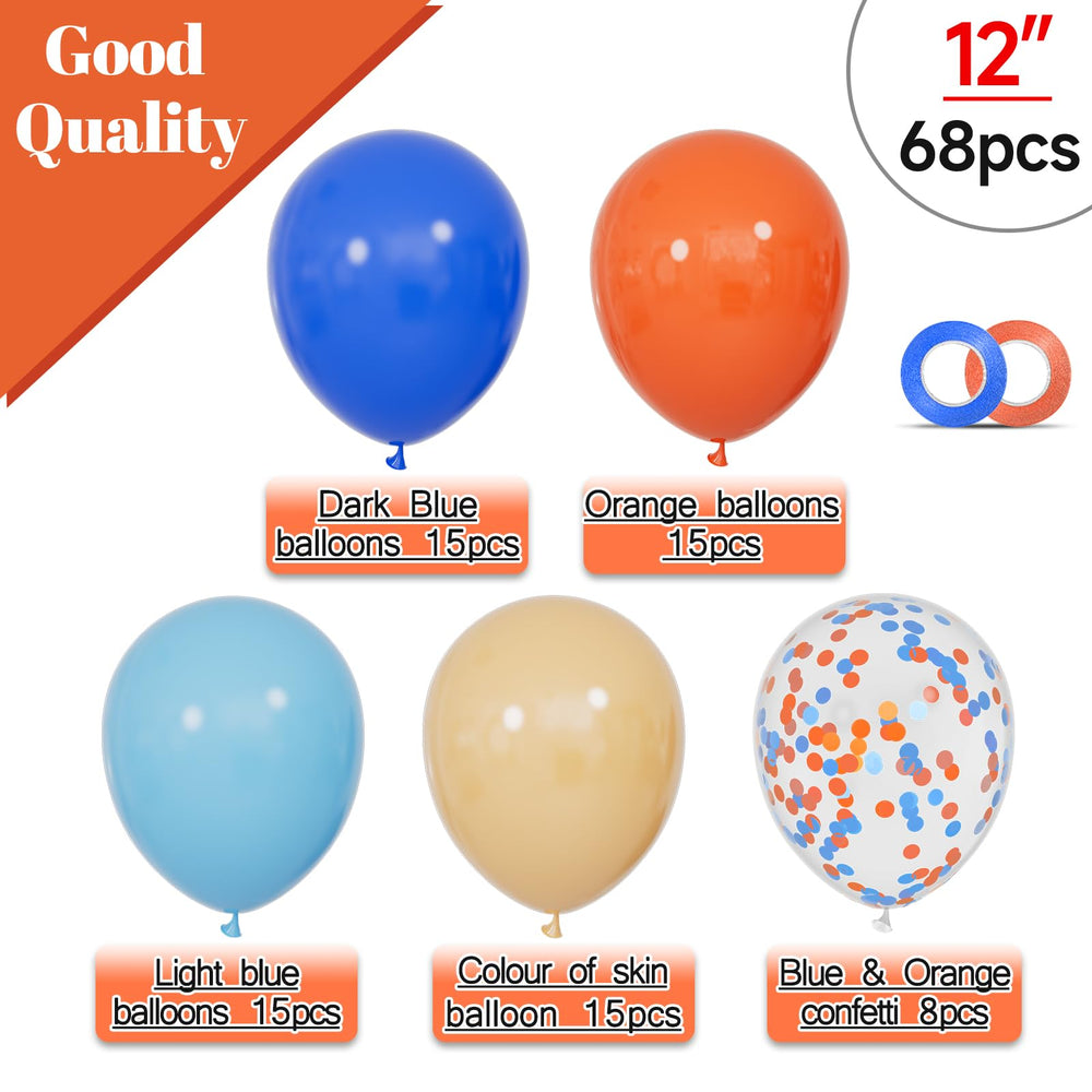 KUULBELA light blue balloons ideal for airy party backdrops and festive vibes