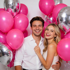 KUULBELA wedding decor balloons brighten venue with vibrant hue.