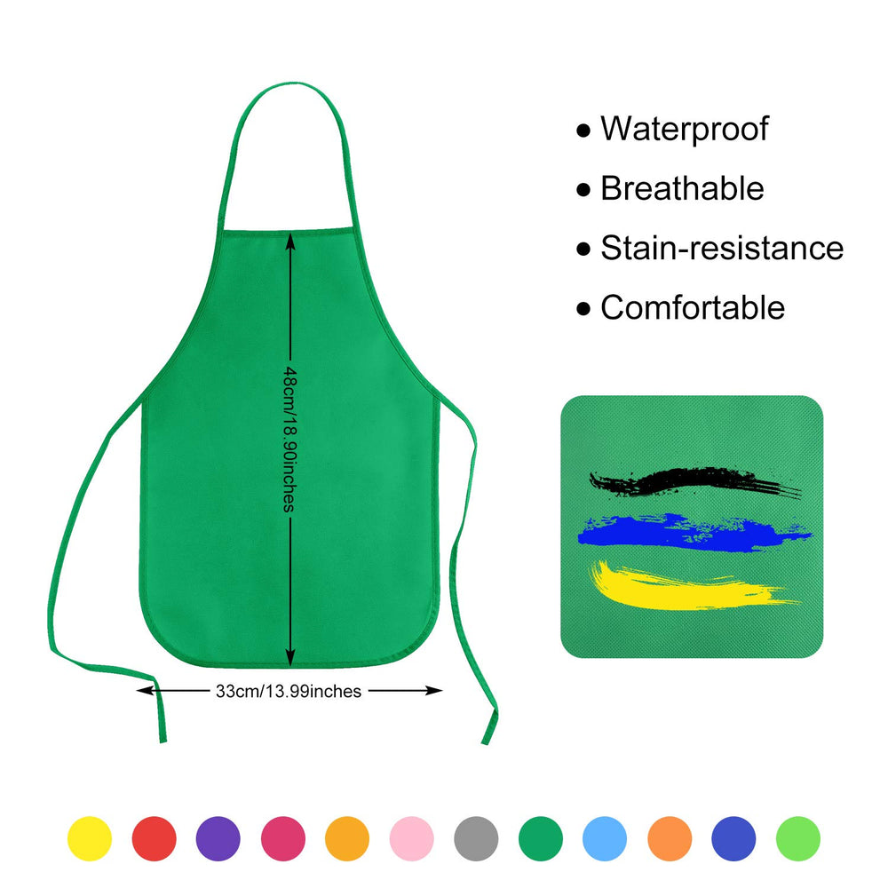 KUUQA non-toxic material apron designed for repeated classroom or home use.