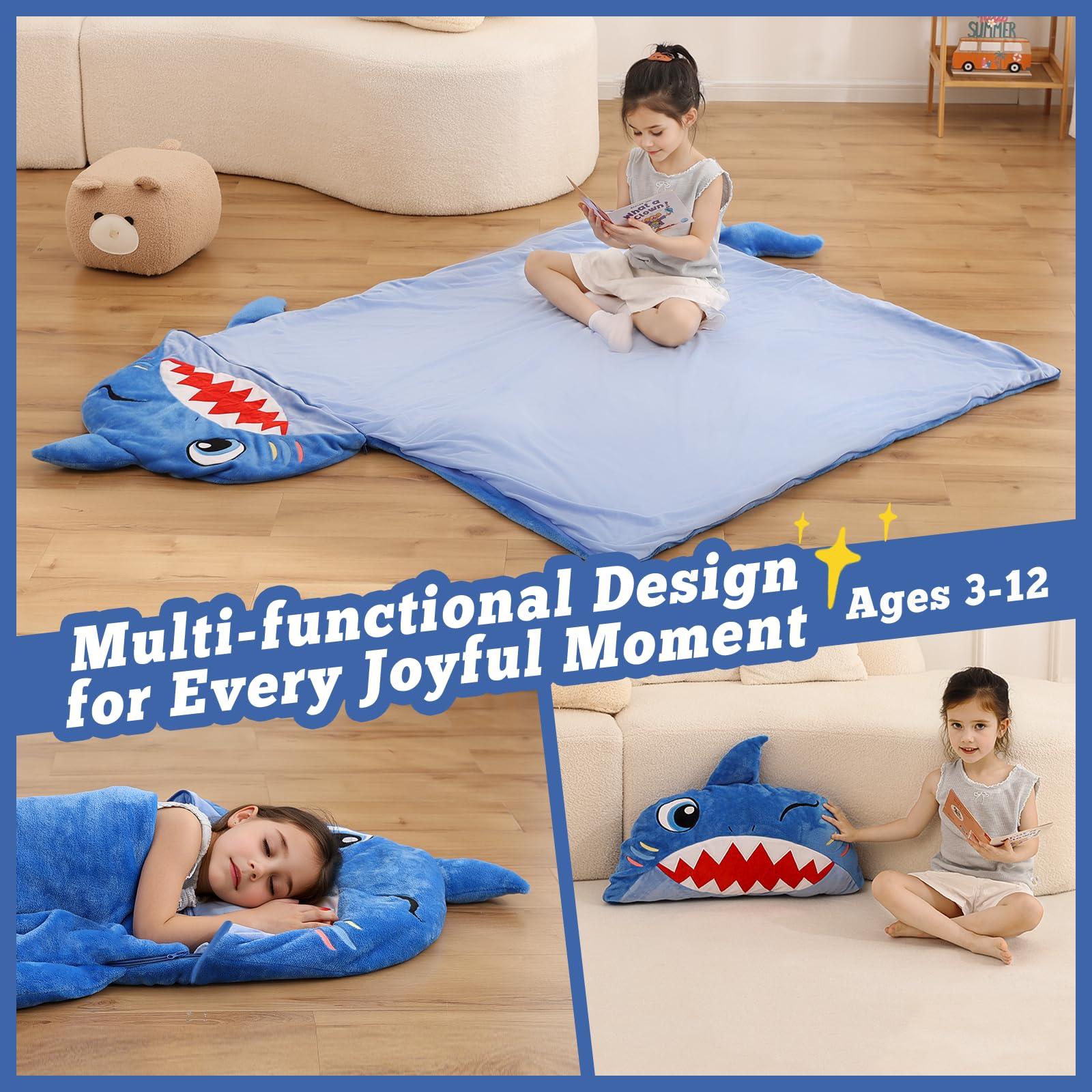 Kyerlish machine-washable sleeping bag for easy cleanup.