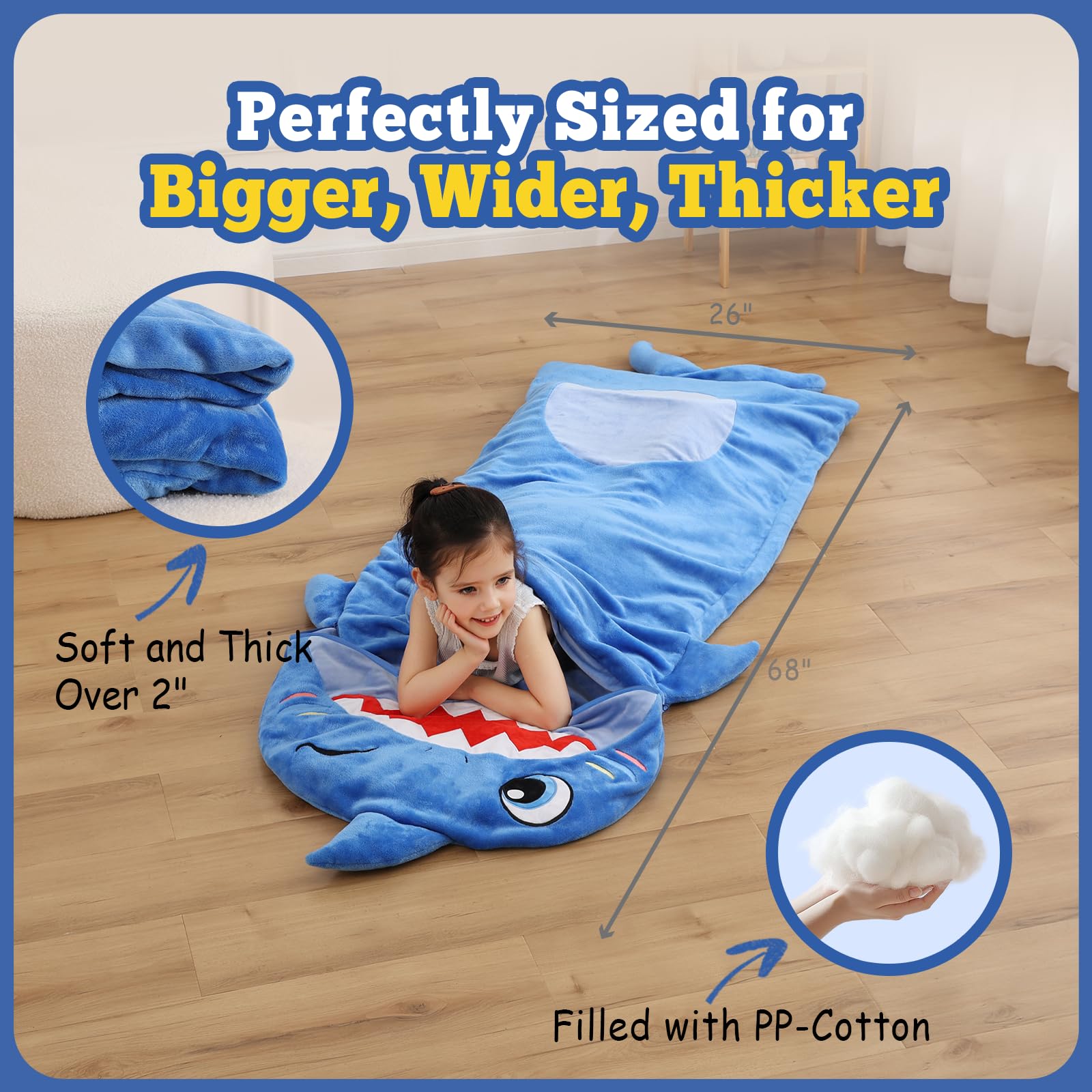 Kyerlish travel-friendly sleeping bag that rolls into a cuddly pillow.