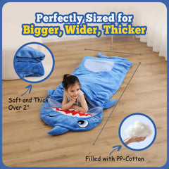 Kyerlish travel-friendly sleeping bag that rolls into a cuddly pillow.