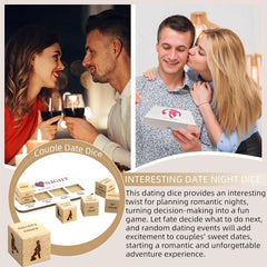 couple enjoying a date night with kykake dice guiding ideas