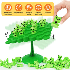 Kykake Frog Balance Game board and pillar ready for balance challenges and teamwork