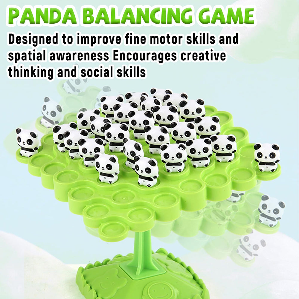 kykake Panda Balance Game Board setup invites quick setup and play