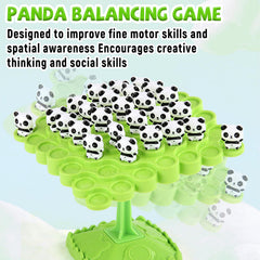 kykake Panda Balance Game Board setup invites quick setup and play