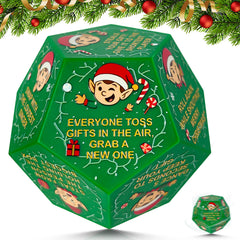 kykake Santa Swap dice for festive gift exchanges at parties