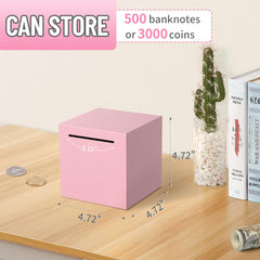 Kypeeka break-to-open piggy bank ready to reveal your hard-earned savings.
