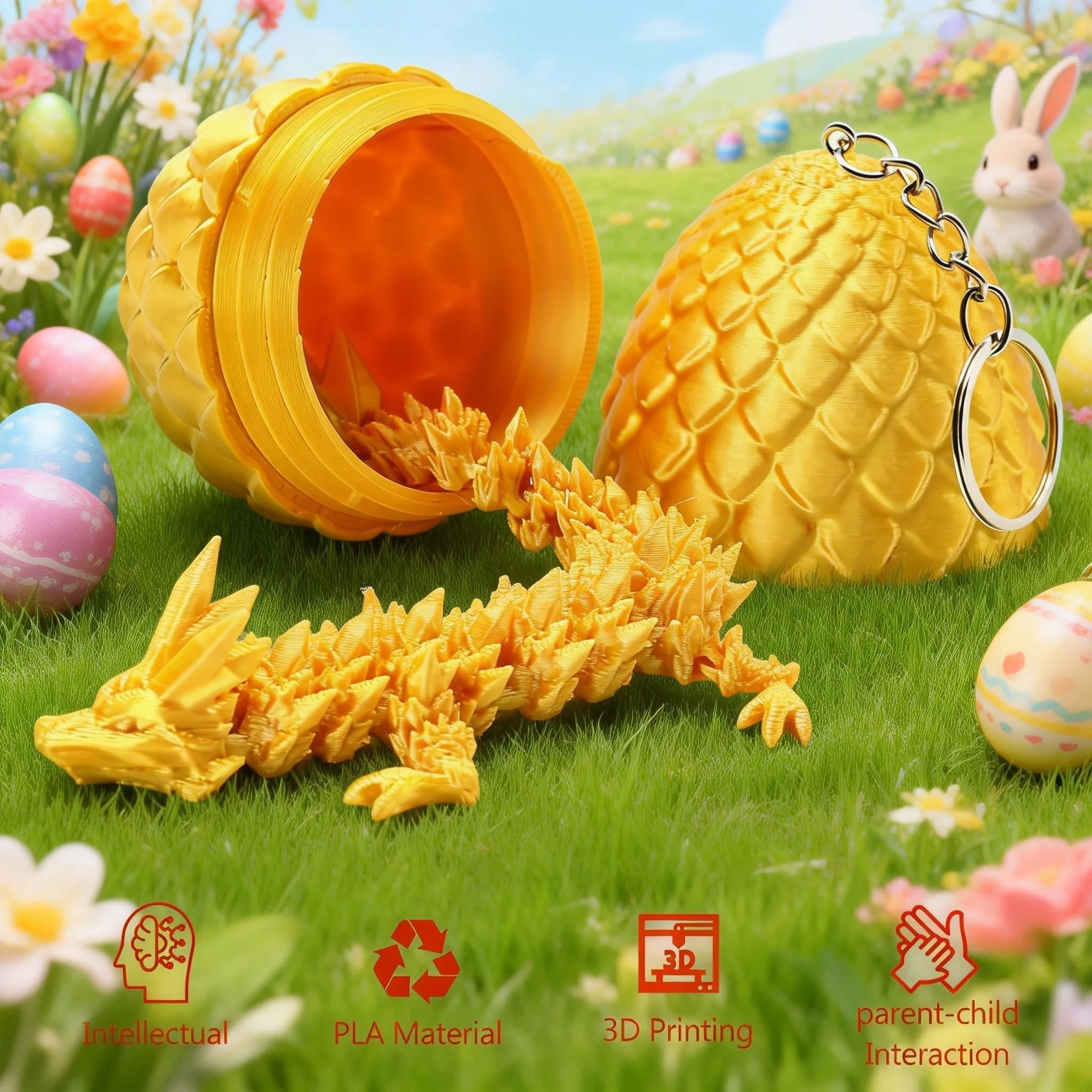 KZPPZ dragon egg purple outer shell, ideal party favor