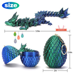 KZPPZ dragon inside detailed model for imaginative play