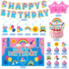 KZXAXHIU Rachel Girls cake topper adds a charming focal point to cupcakes.