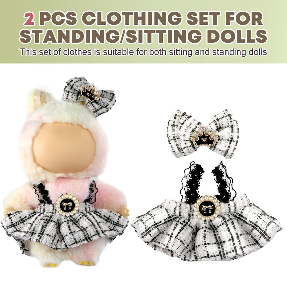 La Bubu on-doll display shows a complete outfit for playtime inspiration.