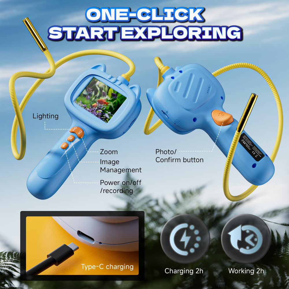 laaguu eight LEDs illuminate dark corners for underwater or outdoor use