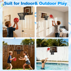 Laapee anti-shock padding cushions the rim and walls during play
