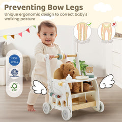 Labebe colorful activity buttons and gears engage toddlers during strolls.