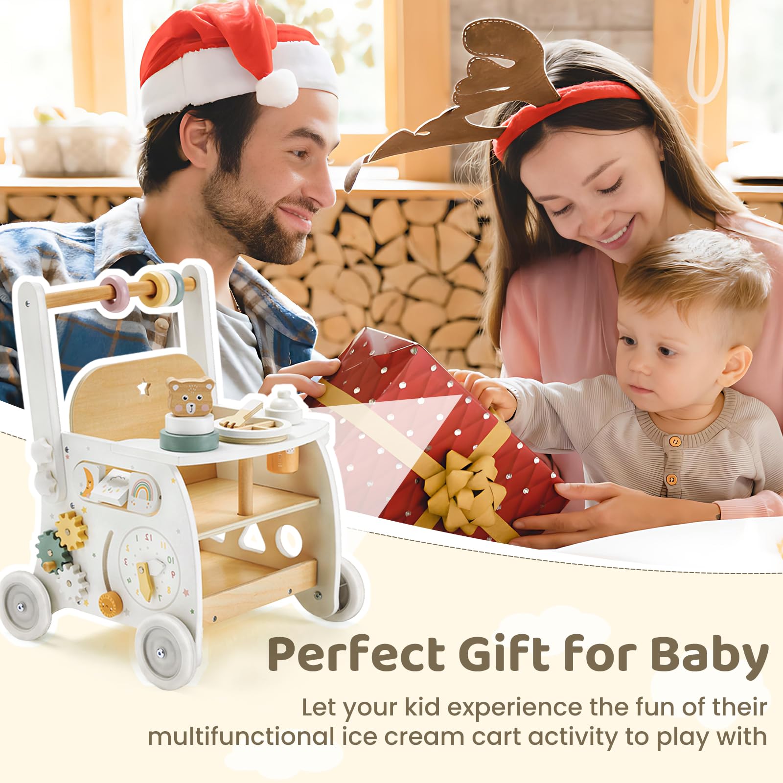 Labebe gift-ready walker suits birthdays for 1-3 year olds.