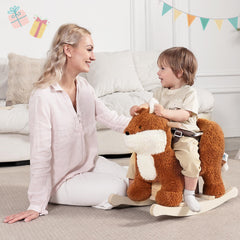 Labebe soft plush fabric offers gentle skin contact during play.
