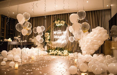 Labeol balloons for family DIY decorating sessions.