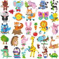 Labeol Diamond Art Kits: animal stickers for cups and decor, boosting creativity.