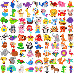 Labeol Diamond Art Kit Colorful Animal Sticker for kids—fun, creative decoration and focus.