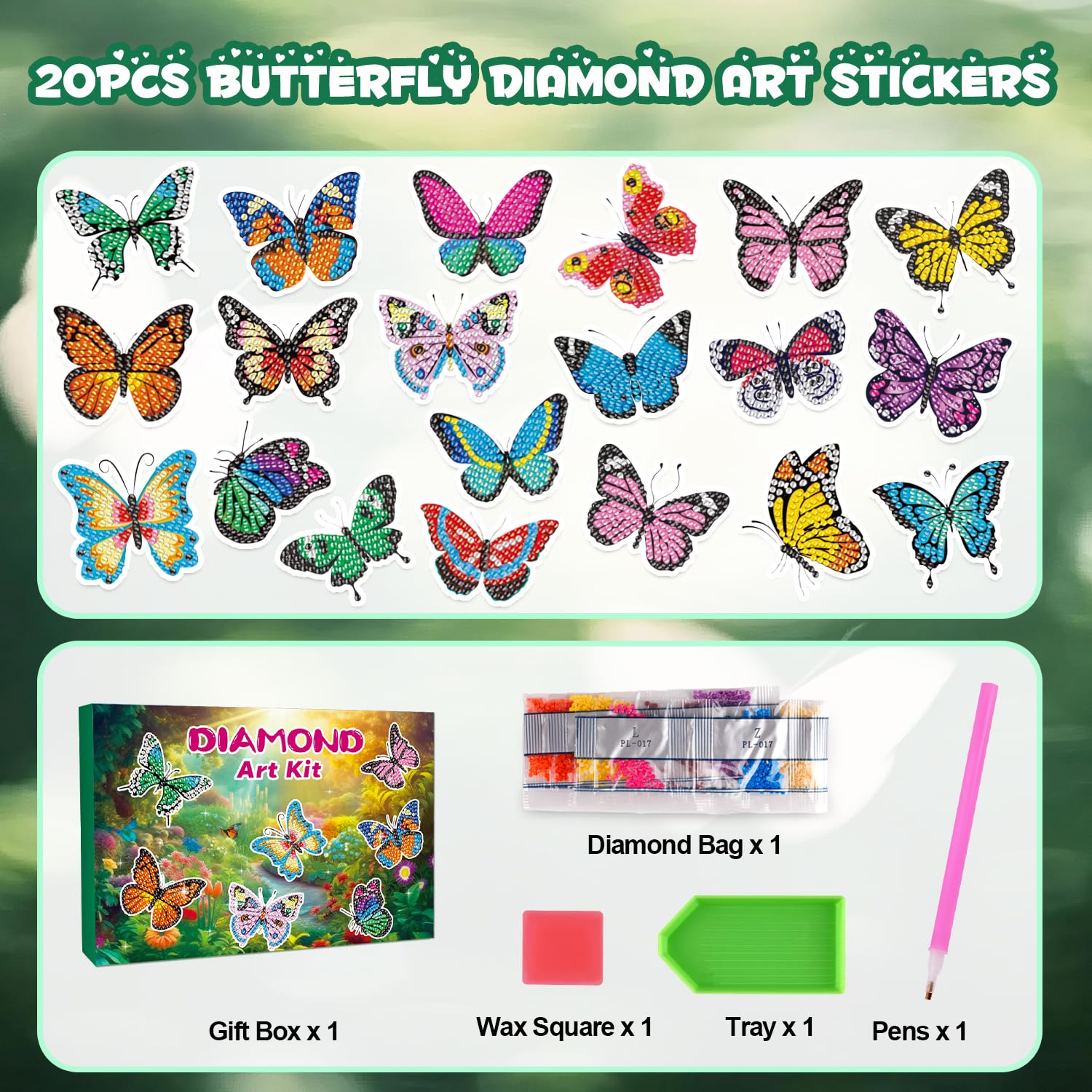 Labeol Diamond Art Kit gift-ready diamond art set for holidays and birthdays.