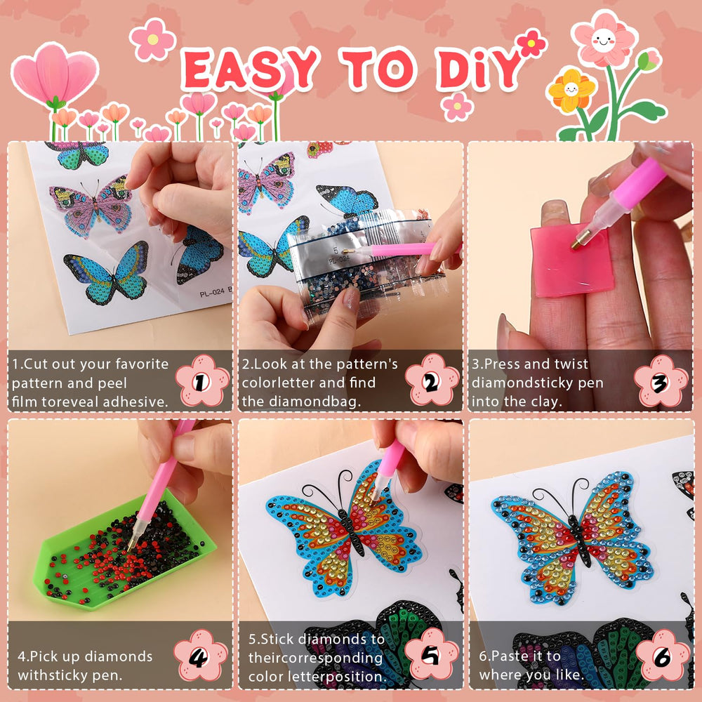 Labeol Diamond Art Kit decorating ideas for cups and frames