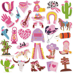 Labeol Excavator diamond art canvas for focused, kid-friendly creativity.