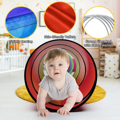 Labeol multipurpose tunnel for indoor and outdoor play in any space.