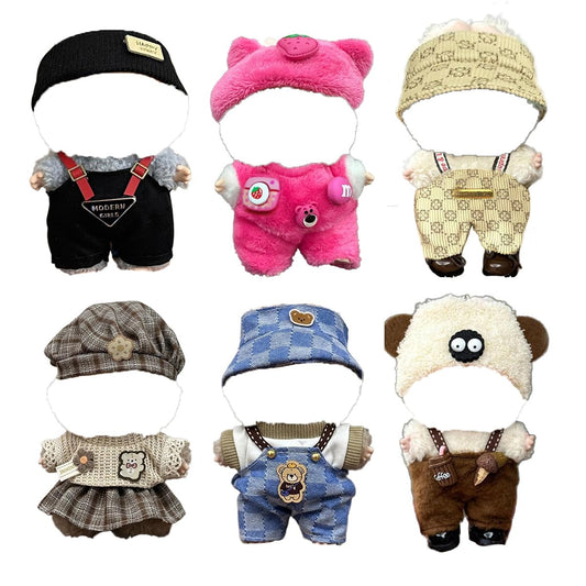 Labooboo six-piece 6.7-inch doll outfits collection for play and display