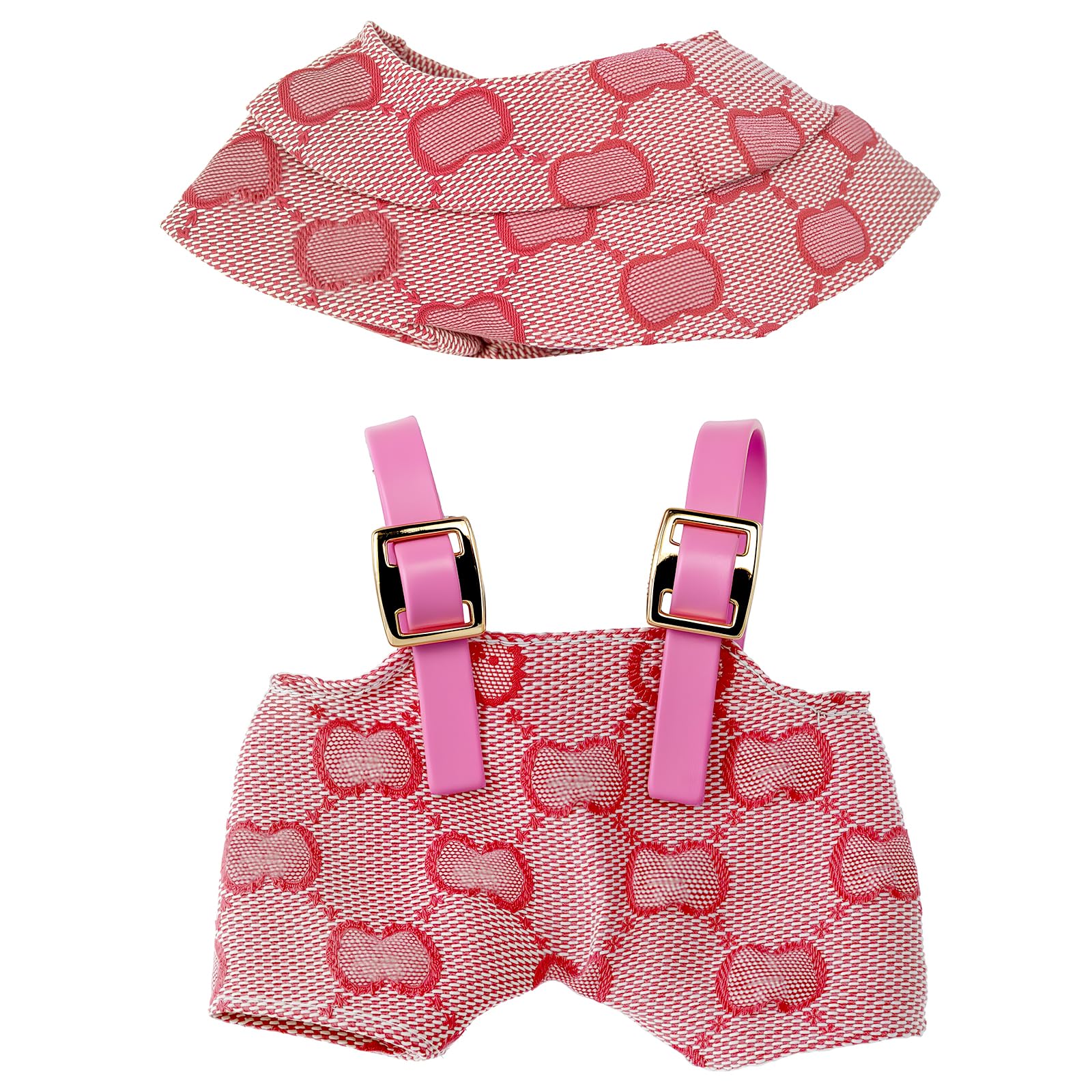 LABUBU bow tie for 17cm doll, adds charming outfit detail.