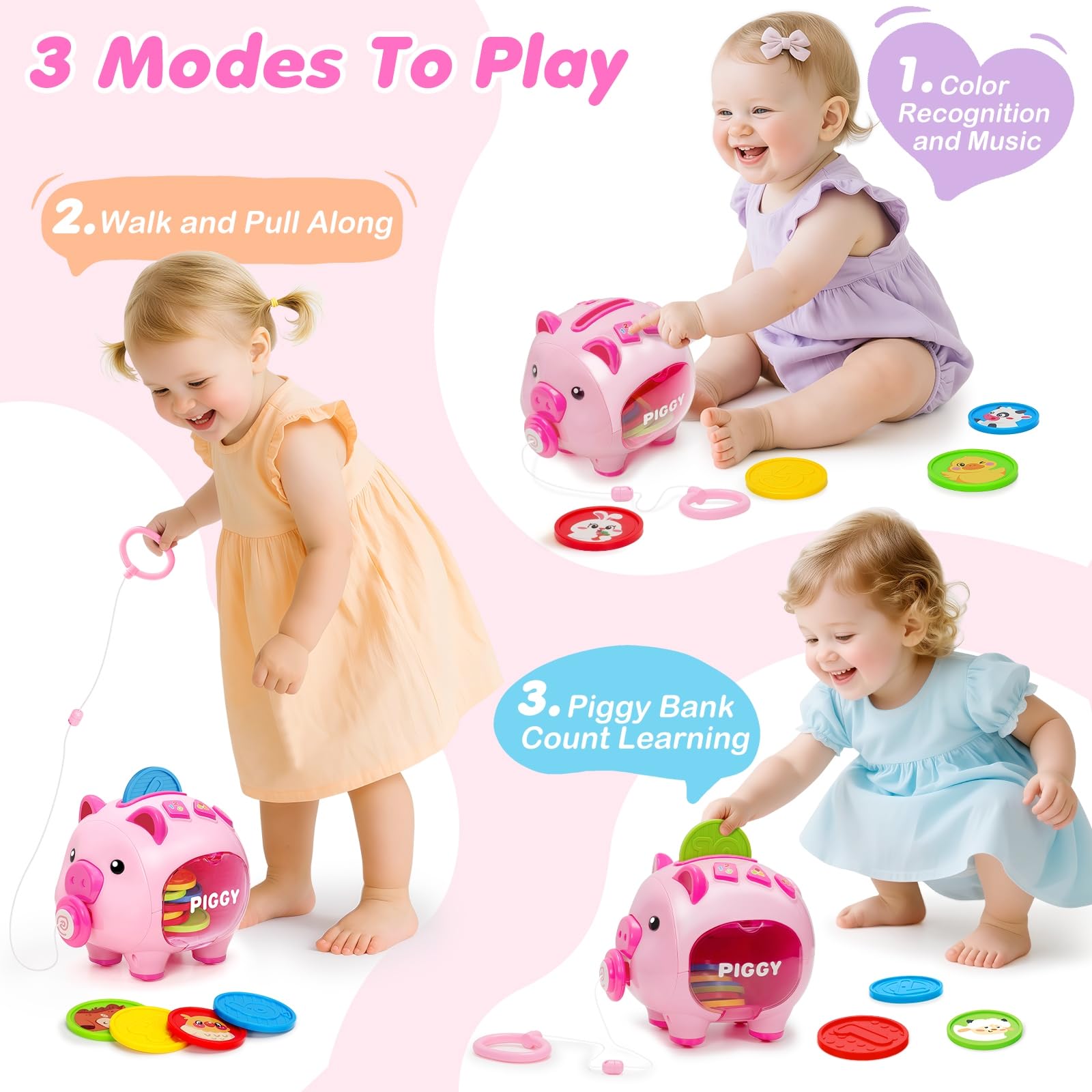 LACCHOUFEE all-in-one educational gift that stores coins