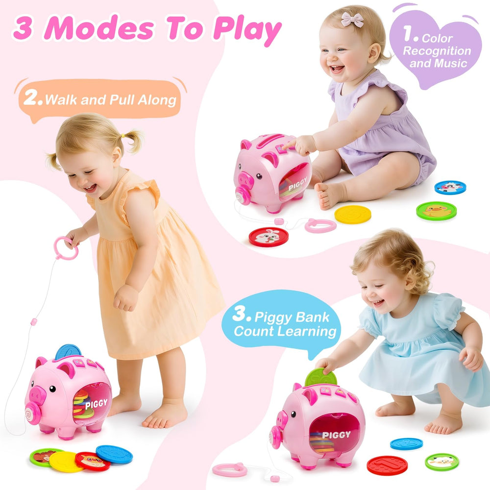 LACCHOUFEE all-in-one educational gift that stores coins
