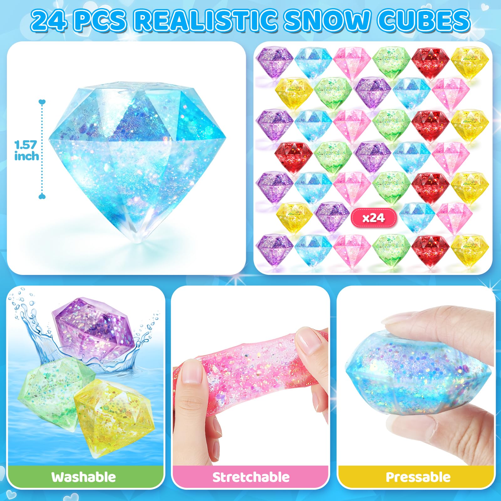 LACCHOUFEE greeting cards and gems designed for safe play.