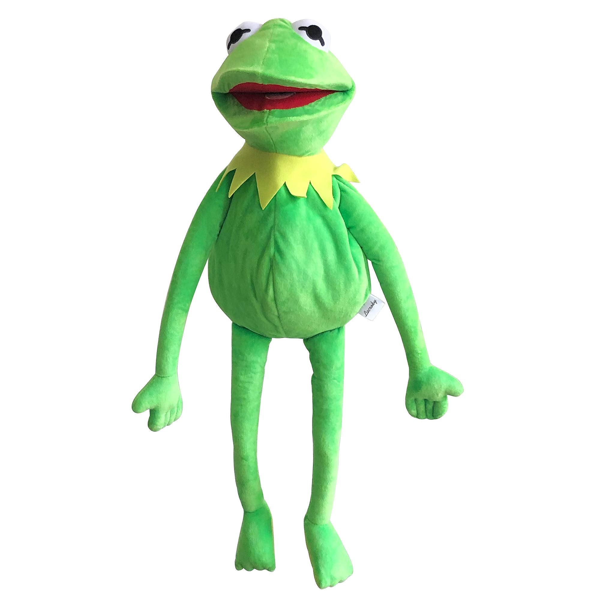 Lacroky Kermit hand puppet with movable mouth for expressive play