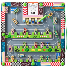 LADFAR Magnetic Maze bead sliding toy for toddlers boosts fine motor skills through hands-on play.